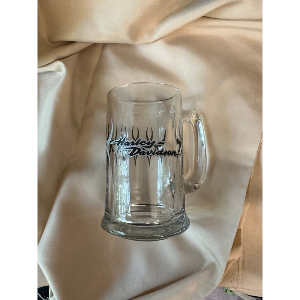 Harley Davidson mug and matching shot‎ glass